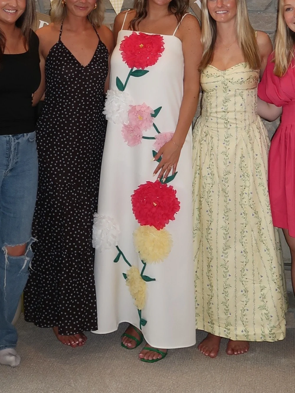 Elliatt Buttercup Embroidered White Maxi Dress - Picture 2 of 3